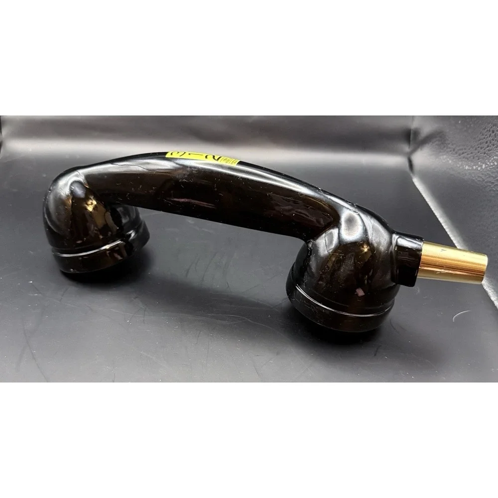 Goose Island 312 Beer Tap Handle Telephone Receiver Black Gold Excellent Chicago
